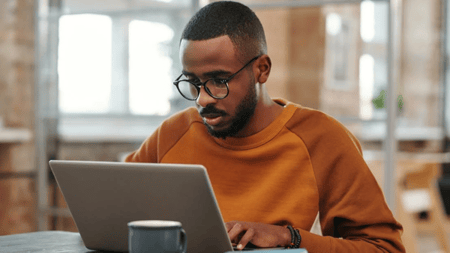 Student studying for Step 1 