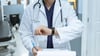  An Emergency Medicine Physician Checking His Watch