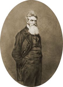 A photograph of abolitionist John Brown