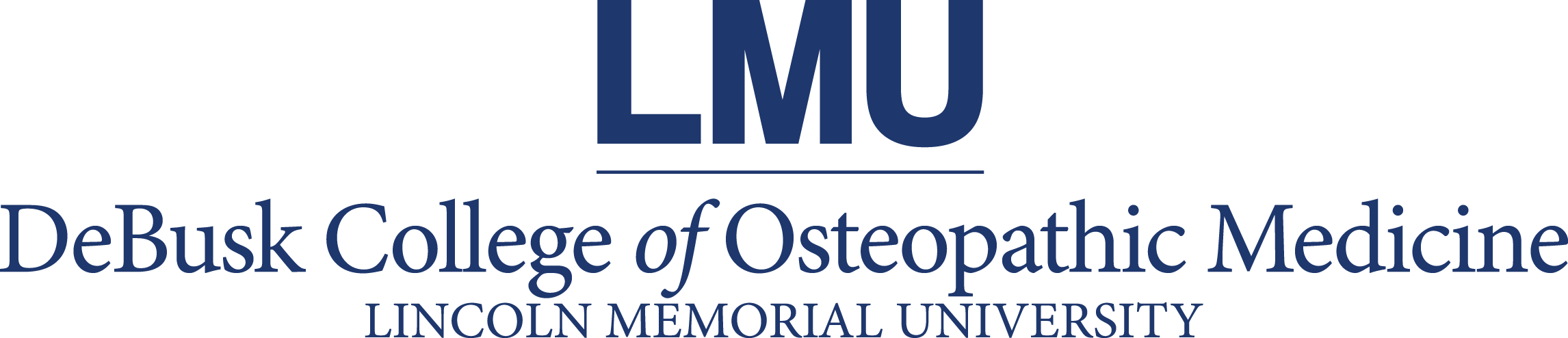 LMU DCOM Logo